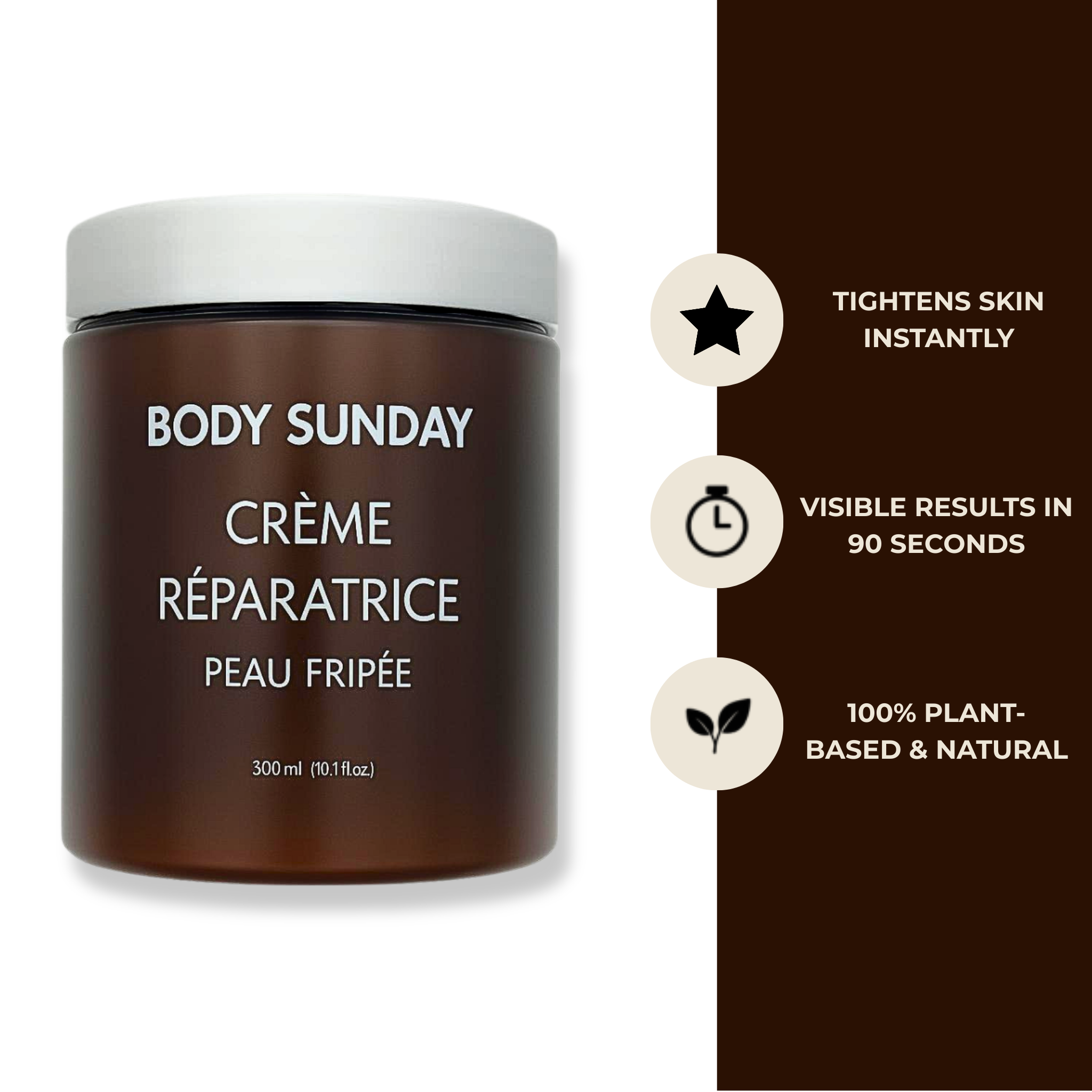 Crepey skin repair cream